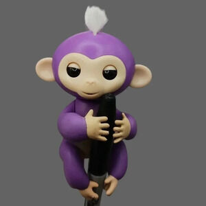 Fingerling interactive baby monkey purple